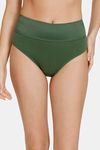 Zivame Anti-Microbial High Rise Full Coverage Tummy Tucker Hipster Panty (Pack of 2) - Multicolor — thumbnail 3